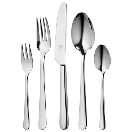Justinus Besteckset Style Art , Edelstahl , Metall , 30-teilig , 25.2x5x43 cm , Essen & Trinken, Besteck, Besteck-Sets