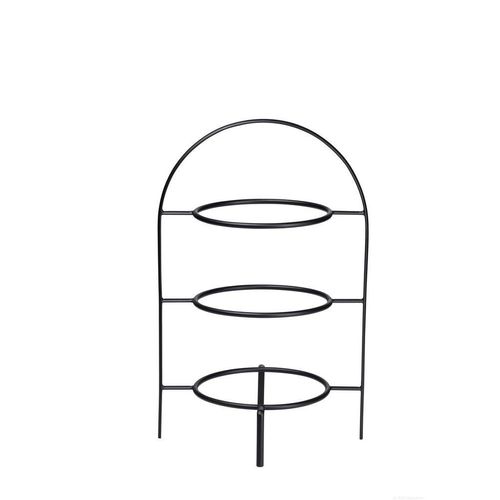 ASA Etagere À Table Ligne Noir , Metall , 36.5 cm , Tischkultur & Servieren, Etageren