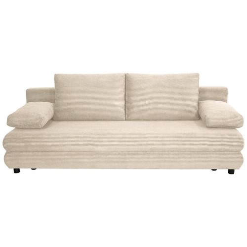 Schlafsofa Taras , Creme , Textil , 2-Sitzer , Füllung: Schaumstoff , 197x77x81 cm , Stoffauswahl , Wohnzimmer, Sofas & Couches, Schlafsofas,