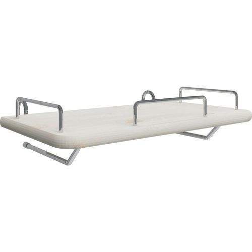 Flexa Ansteckplatte Classic , Weiß , Holz, Metall , Kiefer , massiv , 25x11x44 cm , FSC , Kinder- & Jugendzimmer, Kindermöbel, Kinderbetten,