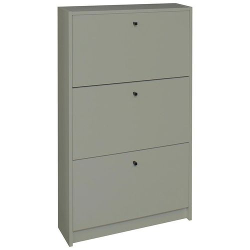 Xora Schuhkipper Flap , Grün, Pinien , Metall , 60x104x16 cm , Typenauswahl, stehend , Garderobe, Schuhaufbewahrung, Schuhkipper