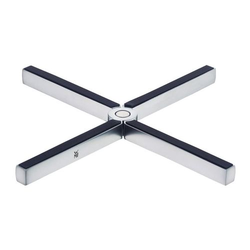 WMF Topfuntersetzer Mister X , Schwarz , Metall, Kunststoff , 19x19 cm , Wohntextilien, Tischwäsche, Untersetzer