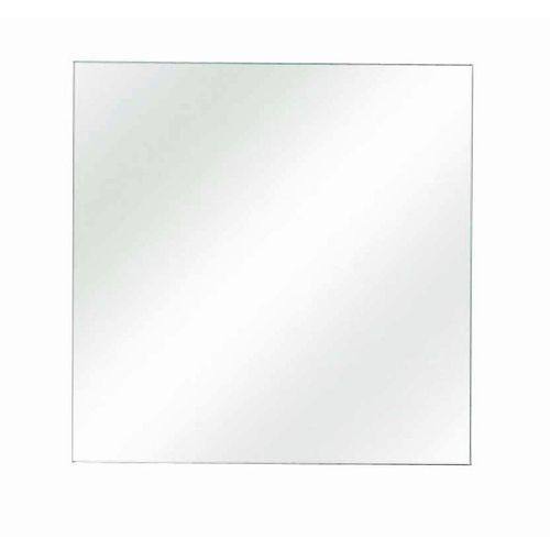 Carryhome Badezimmerspiegel , Glas , quadratisch , 60x60x2 cm , Made in Germany , feuchtraumgeeignet , Badezimmer, Badezimmerspiegel, Badspiegel