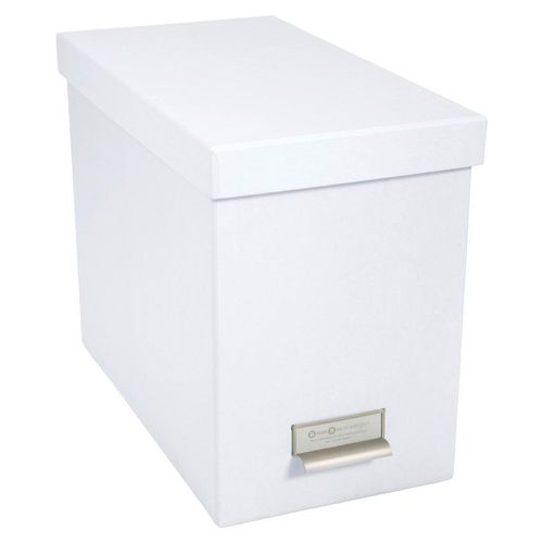Xxxl Hängeregisterbox , Weiß , Papier, Karton , 18.5x27x35 cm , Ordnen & Aufbewahren, Aufbewahrungskörbe, Organizer