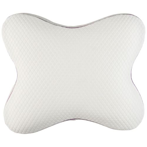 Sleeptex Nackenkissen Lilly , Weiß , Textil , Füllung: Schaumstoff , 45x10x55 cm , atmungsaktiv, mit Reißverschluss , Schlaftextilien, Kopfkissen &