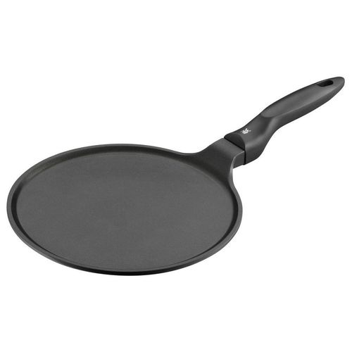 WMF Crepespfanne Devil , Schwarz , Metall , rund , antihaftbeschichtet, ergonomischer Griff , Kochen, Pfannen, Crepespfannen