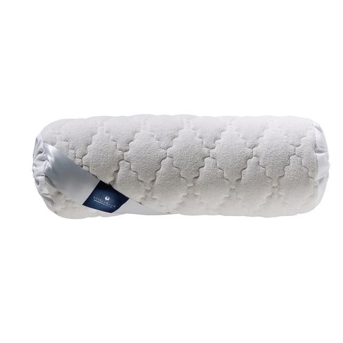 Billerbeck Nackenrolle , Weiß , Textil , 40x15 cm , temperaturausgleichend, reines Naturprodukt, luftdurchlässig, Tasche , Schlaftextilien, Kopfkissen