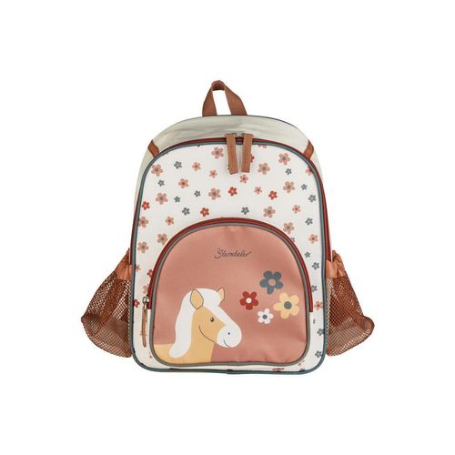 Sterntaler Kinderrucksack Sunny , Ecru , Textil , 24x10x30 cm , Füttern, Kindergartenzubehör, Kinderrucksäcke