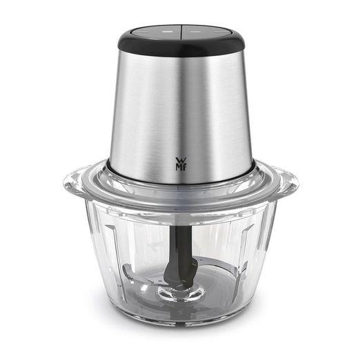 WMF Universalzerkleinerer Kult X , Schwarz, Silber , Metall , 1000 ml , Kochen, Küchenhelfer, Multizerkleinerer