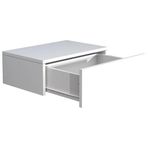 Mid.you Nachtschrank , Weiß , Holzwerkstoff , 1 Schubladen , 45x15x30 cm , hängend , Schlafzimmer, Nachttische