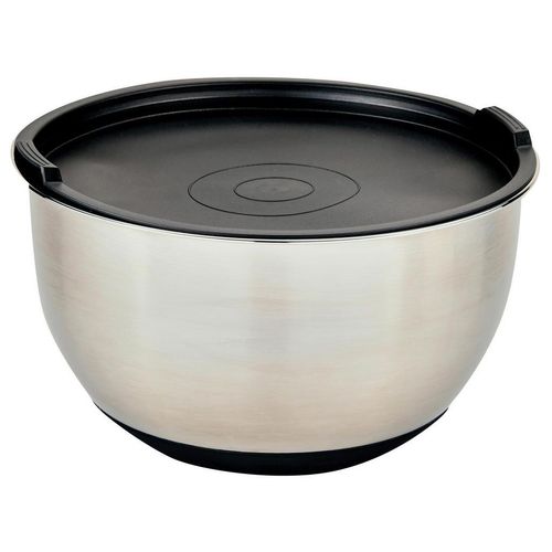 Xxxl Rührschüssel , Schwarz, Edelstahl , Metall, Kunststoff , rund , 26x14.8x26 cm , Backen, Backhelfer, Rührschüsseln