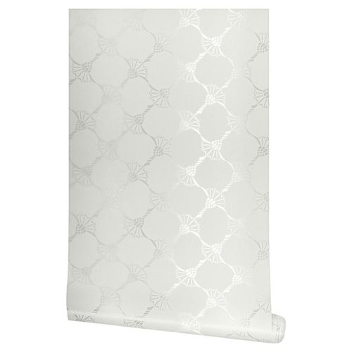 Joop! Vliestapete J! Cornflower , Creme , Textil , Blume , 53x1005 cm , Tapeten & Wandverkleidungen, Vliestapeten