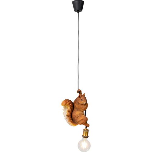 Kare-Design Hängeleuchte , Braun , Kunststoff , 20x38x14 cm , Kippschalter , Lampen & Leuchten, Innenbeleuchtung, Hängelampen