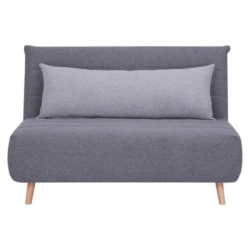 Livetastic Schlafsofa , Dunkelgrau , Textil , Kiefer , 2-Sitzer , Füllung: Schaumstoff , 125x84x91 cm , Liegefunktion , Kinder- & Jugendzimmer,