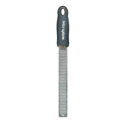 Microplane Allzweckreibe Premium Zester , Anthrazit , Kunststoff , 3.5x32x3 cm , Kochen, Küchenhelfer, Küchenreiben