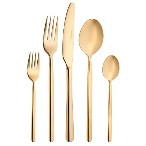 Homeware Profession. Besteckset Glam Chic , Gold , Metall , 30-teilig , Lfgb , rostfrei, lebensmittelecht , Essen & Trinken, Besteck, Besteck-Sets