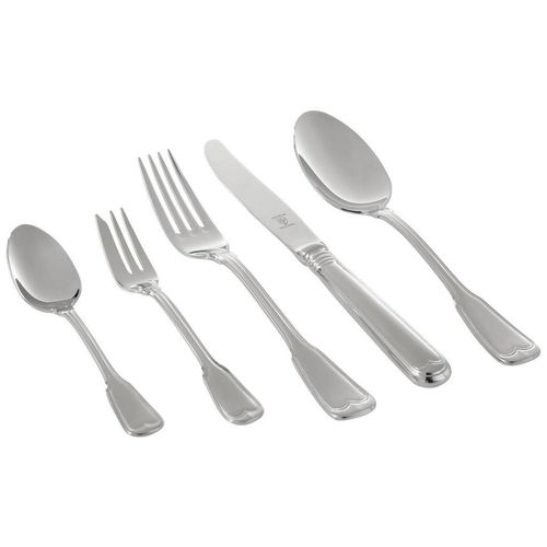 Justinus Besteckset Augburger Faden , Metall , 30-teilig , 25x5x43 cm , Essen & Trinken, Besteck, Besteck-Sets