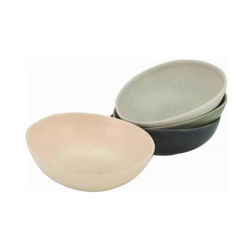 Creatable Müslischalenset , Mehrfarbig , Keramik , 4-teilig , 16.5x5.2x20.5 cm , Essen & Trinken, Geschirr, Schalen & Schüsseln, Müslischalen