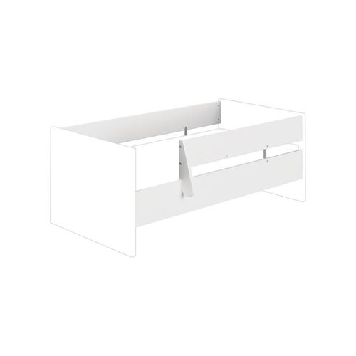 Paidi Babybett-Sicherheitsset , Weiß , Holzwerkstoff , 139.0 cm , Blauer Engel, Goldenes M , Kindersicherheit