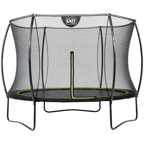 Exit Toys Trampolin , Schwarz , Metall , rund , EN 71 , Outdoor Spielzeug, Trampoline