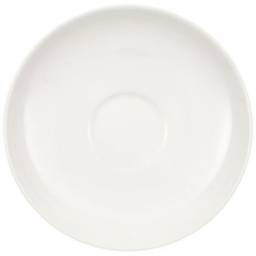 Villeroy & Boch Untertasse Basic White , Weiß , Keramik , Uni , rund , Kaffee & Tee, Tassen, Untertassen