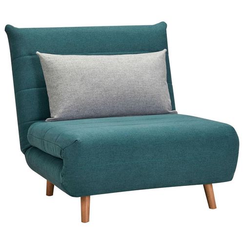 Livetastic Schlafsessel , Blau, Grau , Textil , Kiefer , 77x84x91 cm , Liegefunktion , Wohnzimmer, Sessel, Schlafsessel