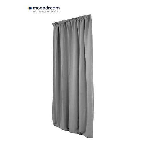 Xxxl Verdunkelungsvorhang , Grau , Textil , Uni , 135x250 cm , Reach, Made in EU, Oeko-Tex® Standard 100 , beliebig kürzbar , Wohntextilien, Gardinen