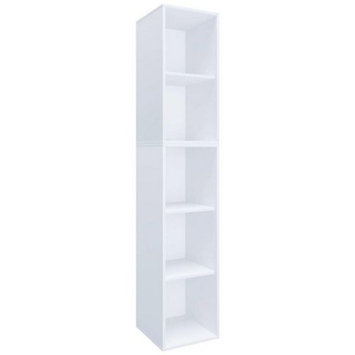 Mid.you Aktenregal , Weiß , Holzwerkstoff , 3 Fächer , 35x183x37 cm , Arbeitszimmer, Büroregale, Aktenregale
