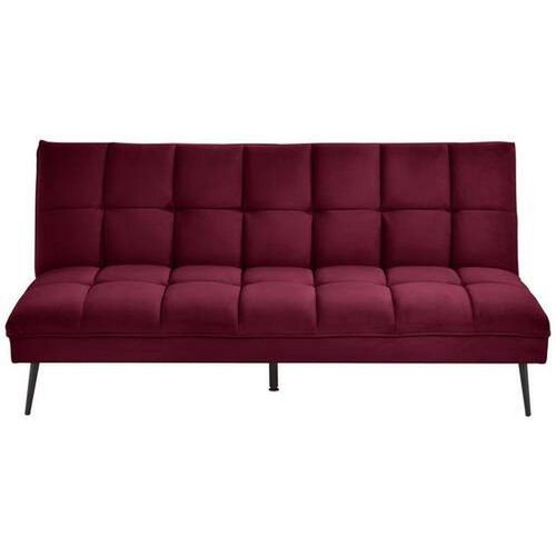 Mid.you Schlafsofa , Bordeaux , Textil , 3-Sitzer , 178x84x98 cm , Liegefunktion , Kinder- & Jugendzimmer, Jugendmöbel, Jugendsofas