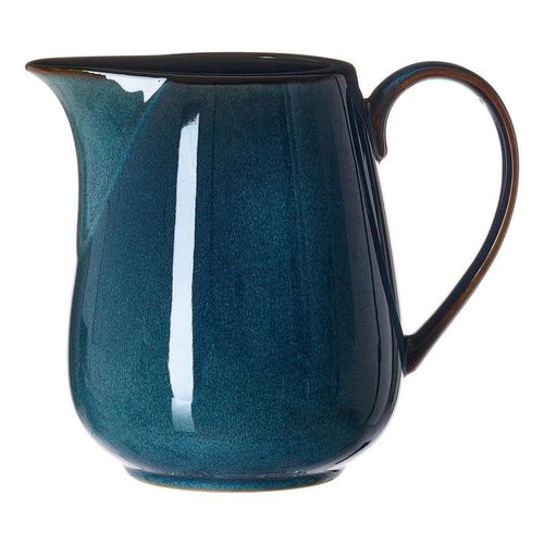 Ritzenhoff Breker Krug Bali , Blau , Keramik , 1,2 L , 14x17x20 cm , Kaffee & Tee, Kannen, Karaffen