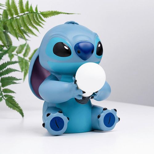 Disney Led-Dekoleuchte Stitch , Mehrfarbig , 12x15.9x13.5 cm , Lampen & Leuchten, Innenbeleuchtung, Dekoleuchten