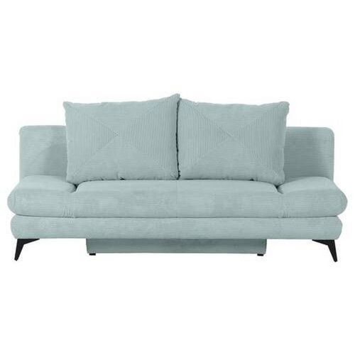 Schlafsofa , Mintgrün , Textil , 2-Sitzer , 200x78x95 cm , Stoffauswahl, Liegefunktion, Schlafen auf Sitzhöhe, Rücken echt , Kinder- & Jugendzimmer,