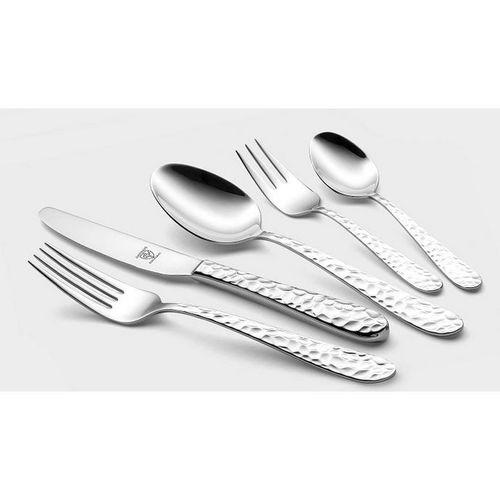 Justinus Besteckset Invictus , Edelstahl , Metall , 30-teilig , 25x5x43 cm , Vollheftmesser , Essen & Trinken, Besteck, Besteck-Sets