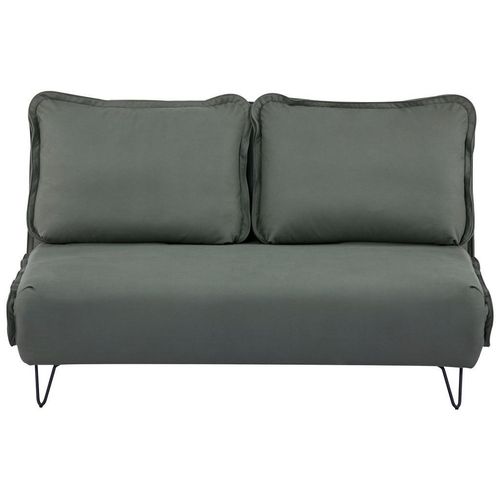 Livetastic Schlafsofa , Grün, Taupe , Textil , 2-Sitzer , Füllung: Polyester , 152x82x92 cm , Bsci , Liegefunktion , Kinder- & Jugendzimmer,