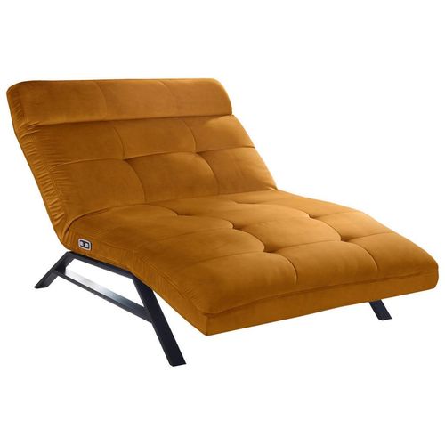 Pure Home Lifestyle Liege , Braun, Orange , Textil , 120x54-113x158-198 cm , Goldenes M, DGM , Stoffauswahl, motorische Relaxfunktion , Wohnzimmer,