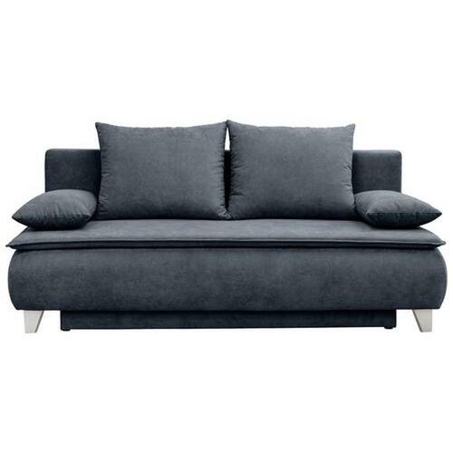 Mid.you Boxspringsofa , Anthrazit , Textil , Buche , 2-Sitzer , Füllung: Polyetherschaumkern, Silikon,Polyetherschaumkern, Silikon , 208x100x106 cm ,