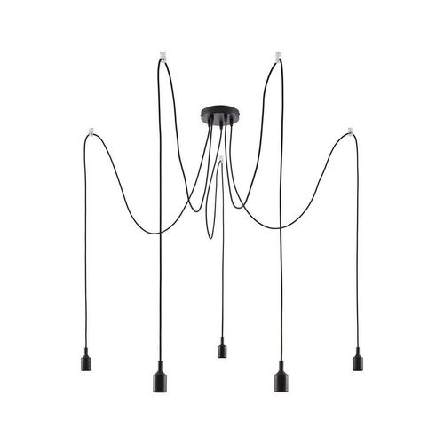 Paulmann Hängeleuchte , Schwarz , Metall , 200.0 cm , LED-Leuchtmittel austauschbar , Lampen & Leuchten, Leuchtenserien