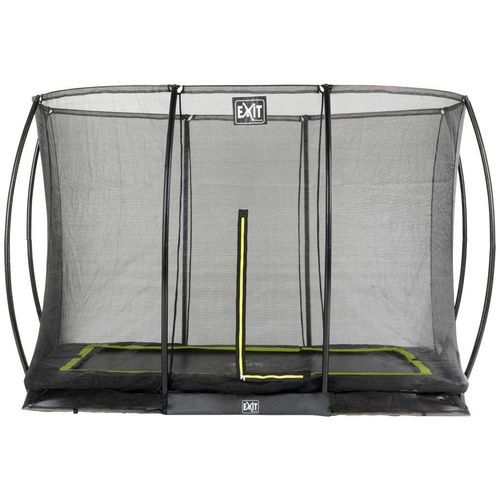 Exit Toys Trampolin , Schwarz , Metall, Kunststoff , rechteckig , 305x203x214 cm , EN 71 , Outdoor Spielzeug, Trampoline