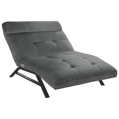 Pure Home Lifestyle Liege , Dunkelgrau , Textil , 120x54-113x158-198 cm , Goldenes M, DGM , Stoffauswahl, motorische Relaxfunktion , Wohnzimmer,