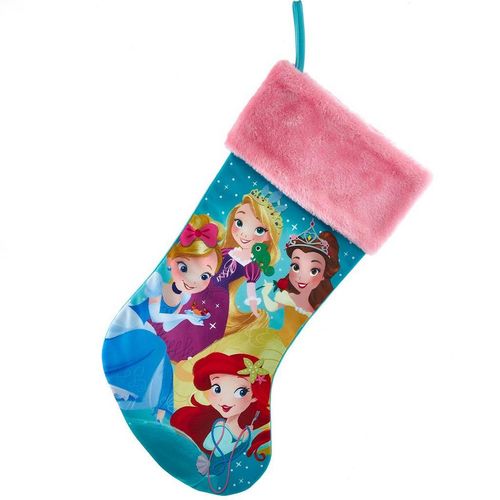 Disney Weihnachtsstrumpf Disney Prinzessinnen , Textil , Dekoration, Saisonartikel, Weihnachtsdekoration