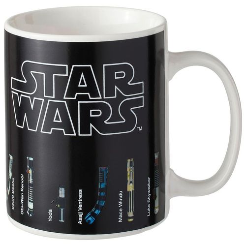 Star Wars Tasse Star Wars , Schwarz , Keramik , 9.7x8.1x12.5 cm , CE EN 14786 , Kaffee & Tee, Tassen, Kaffeetassen