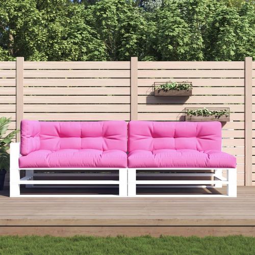 Palettenkissen 5-Tlg. Stoff | Farbe: Rosa