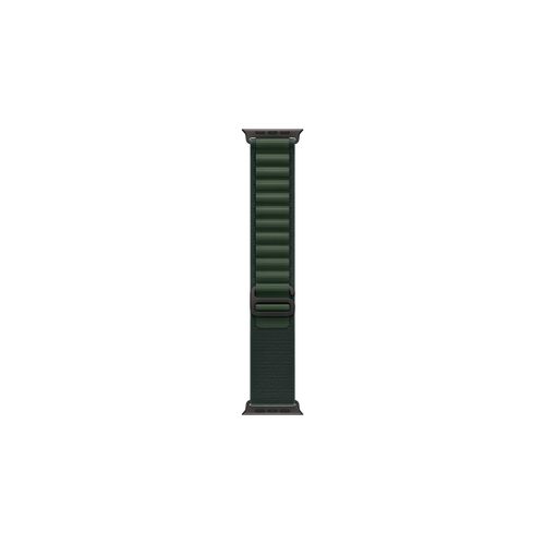 Apple Smartwatch-Armband Alpine Loop, 49 mm, Dunkelgrün/Schwarz
