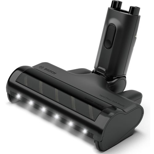 BOSCH Softdüse »Hartboden-Softdüse mit LED-Beleuchtung BHZUNGHF, sanfte Reinigung«, (Packung), ideal für Parkett und Fliesen, Original-Zubehör, schwarz