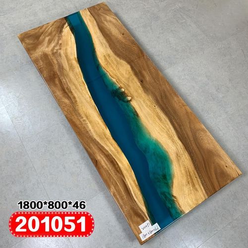 Moderne Tische Esstisch Design Tisch Harz Meer Fluss Möbel 180x80 Epoxid Ozean