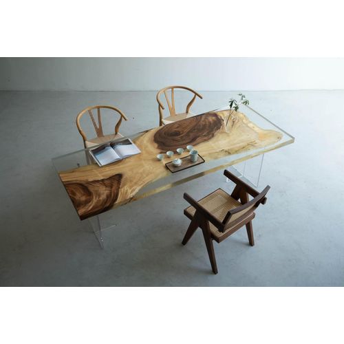 Epoxidharz Esstisch River Table Massiv Tische 200x90 Flusstisch Neu Echtes Holz