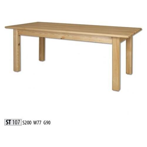 Tisch Esstisch Massive Möbel Esszimmer 200x90cm Echtes Holz Vollholz Neu Tische