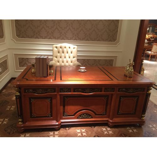 Büroeinrichtung Arbeitszimmer Sessel Büro Möbel Chef Sessel Barock Rokoko Neu