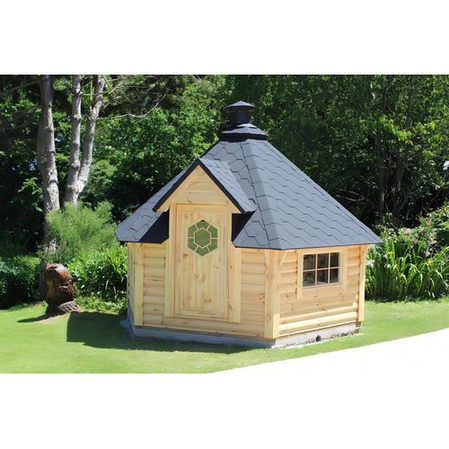Grillkabine Grillkota Hütte Grillhütte Haus Finnische Grills Grillhaus 9,2 m²