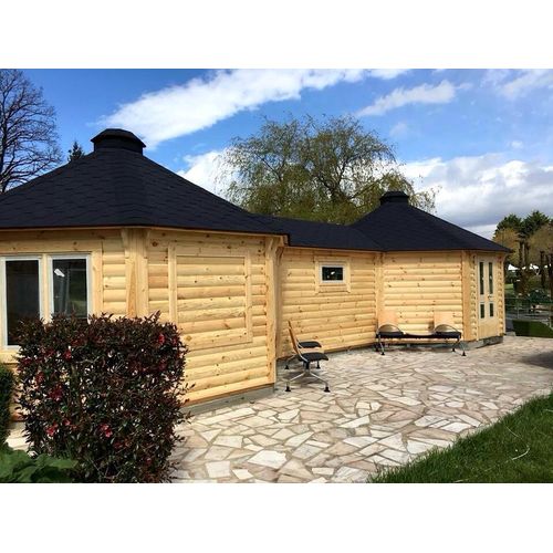 Pavillon Gartenpavillon Grillkota Grillhütte Holz Rustikal Pavillons & Pergolen